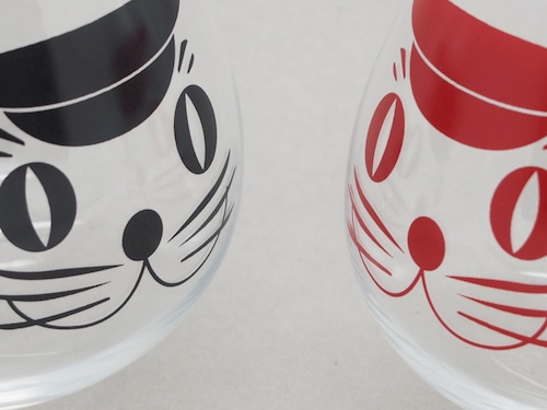 【お得な２個セット】SEMYON CAT Glass tumbler（セミョンキャット グラスタンブラー）【送料無料】