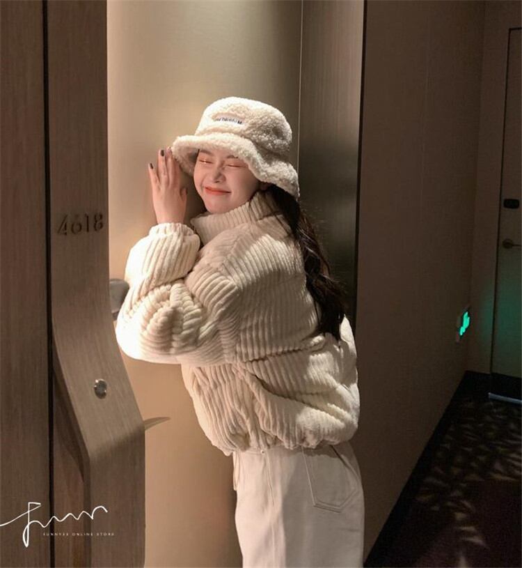 品質自信あり/INSスタイル/秋冬/新品/短いスタイル/コート/小さい新鮮な/トップス/コットン/コーデュロイ