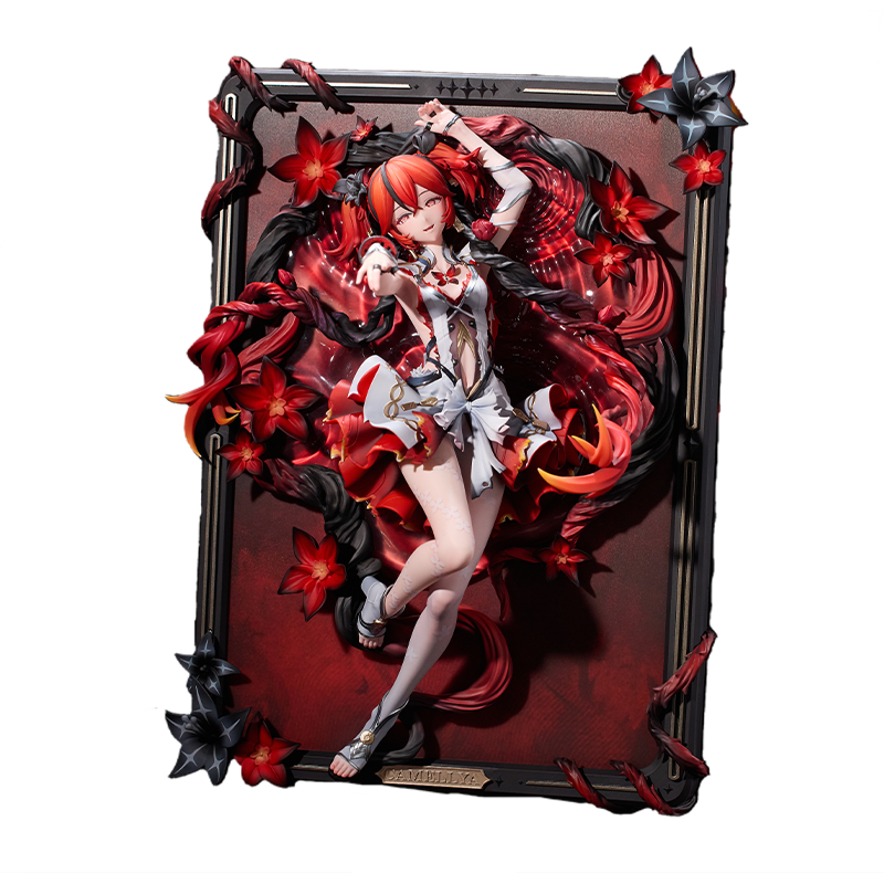 『鳴潮』共鳴者テーマ ツバキ 1/7 スケールフィギュア 咲き乱れる紅椿Ver.