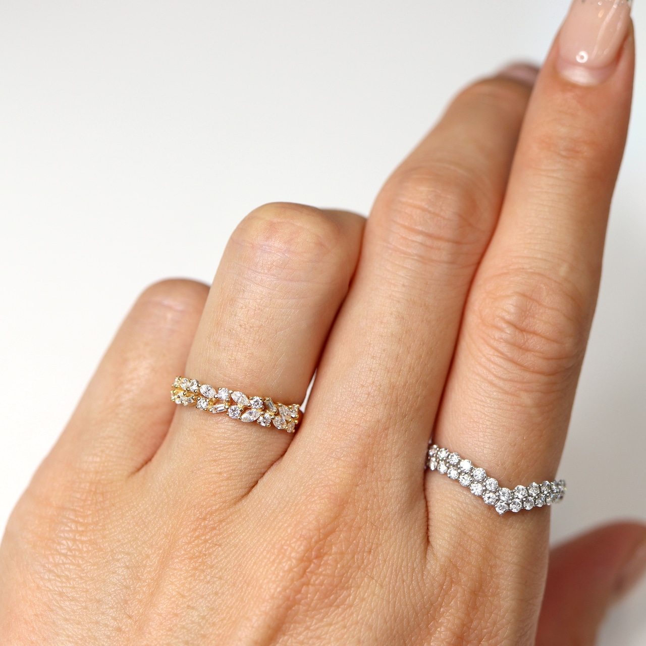 K18YGダイヤモンドリング D 0.43ct | FADEN JEWELRY 