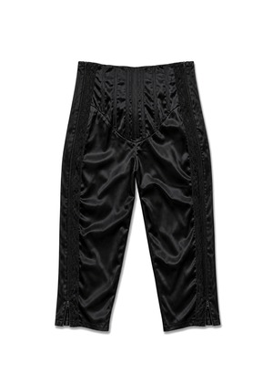 [604SERVICE] ZIPPERED CORSET CAPRIS IN BLACK 正規品 韓国ブランド 韓国ファッション 韓国代行 604 サービス SERVICE 日本 店舗