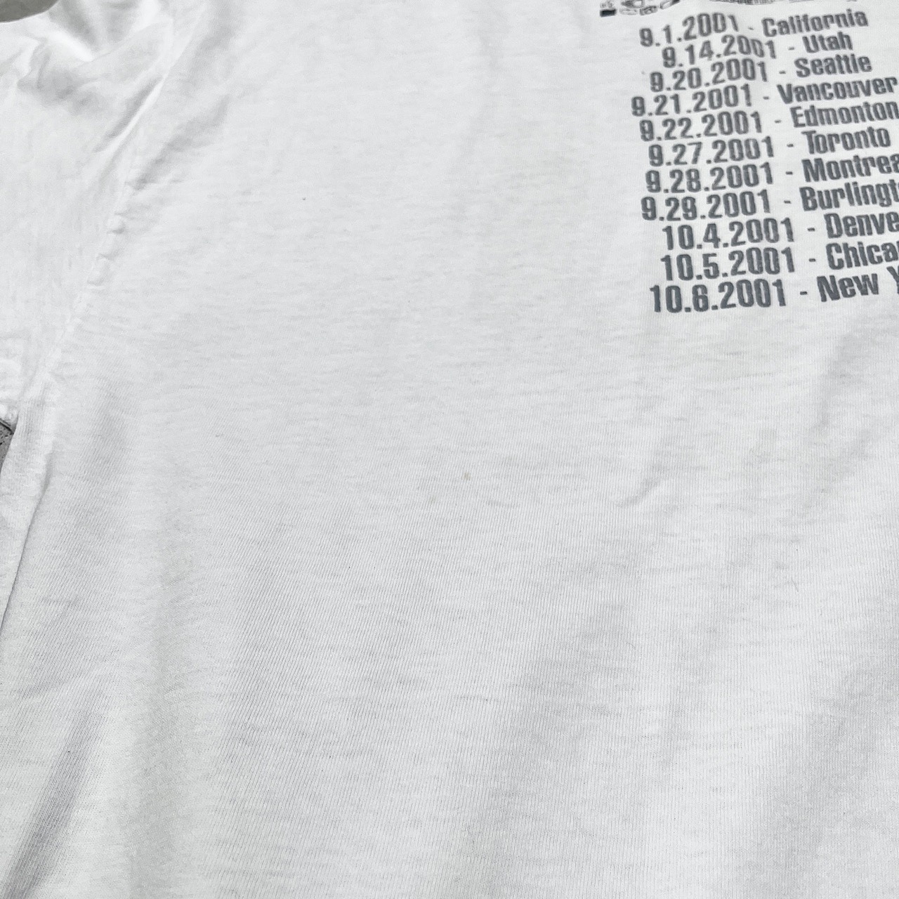 00年代 FORUM SNOWBOARDS TRUE LIFE フォトプリントTシャツ 