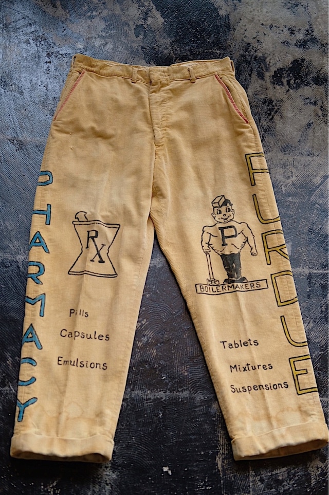 60s graffiti memorial pants