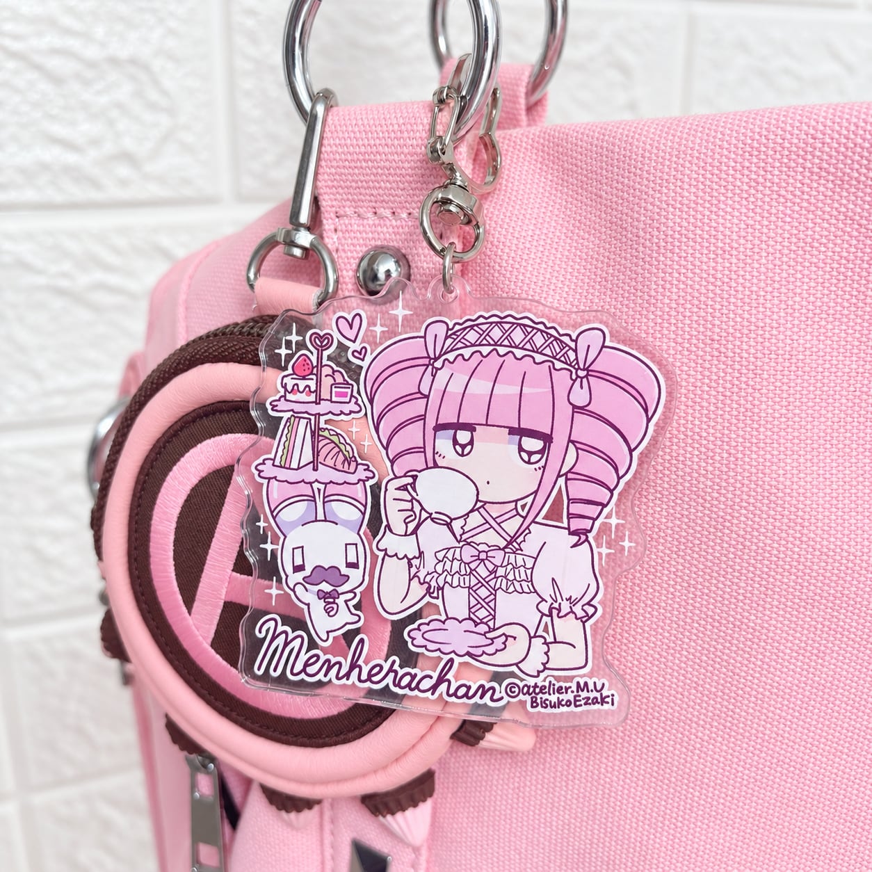 メンヘラチャンキーホルダー | atelierM.U 江崎びす子 ONLINESHOP