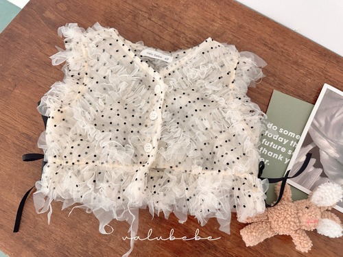 [即納12M/18M]≪valubebe≫blonzer open vest (bebe)19