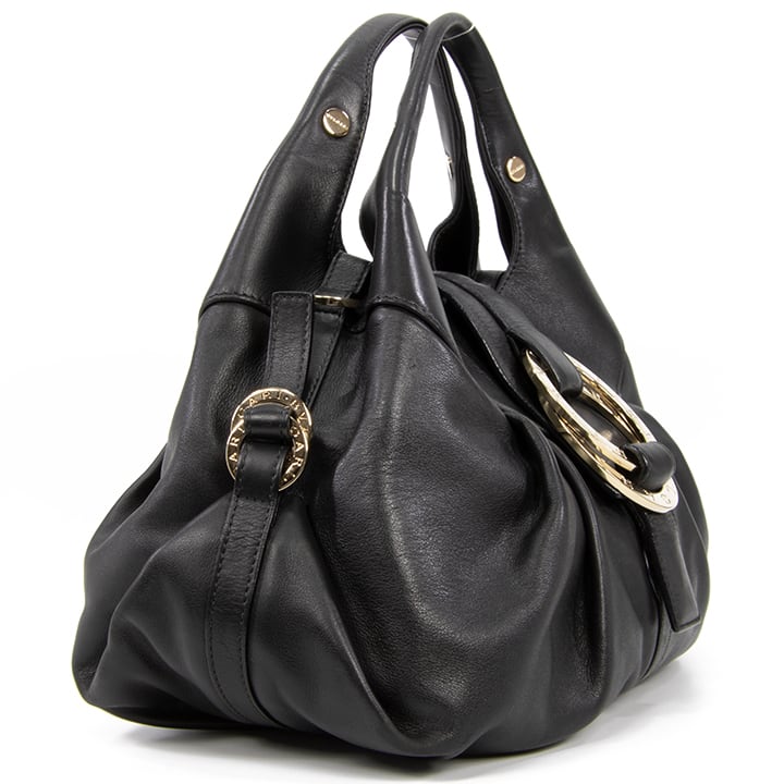 本物・送料無料・良品】BVLGARI・ブルガリ・ハンドバッグ(チャンドラ