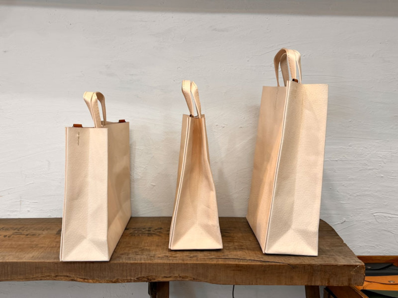 紙袋のようなショルダーバッグ・B5タテ