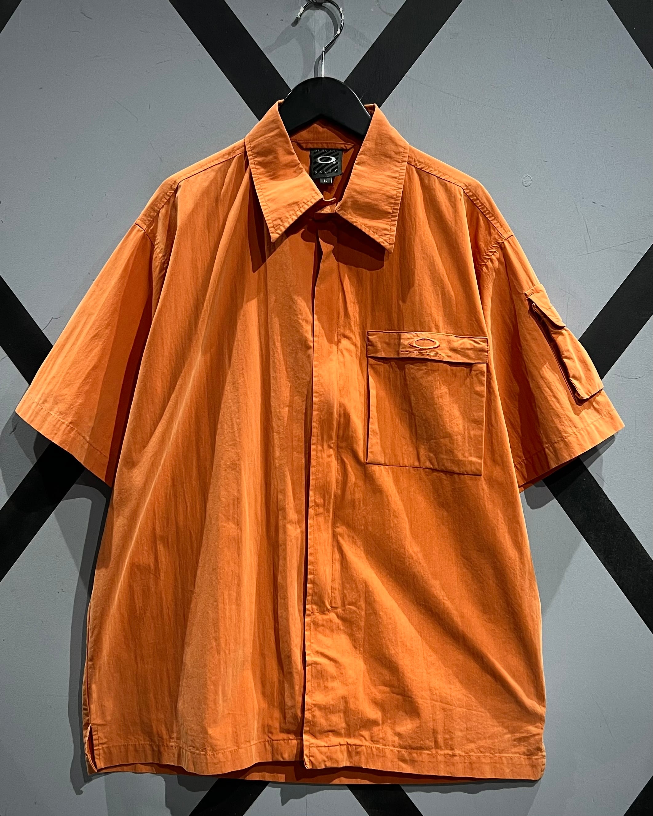 X VINTAGE】“OAKLEY” Pocket Gimmick Loose S/S Shirt | Caka(カカ