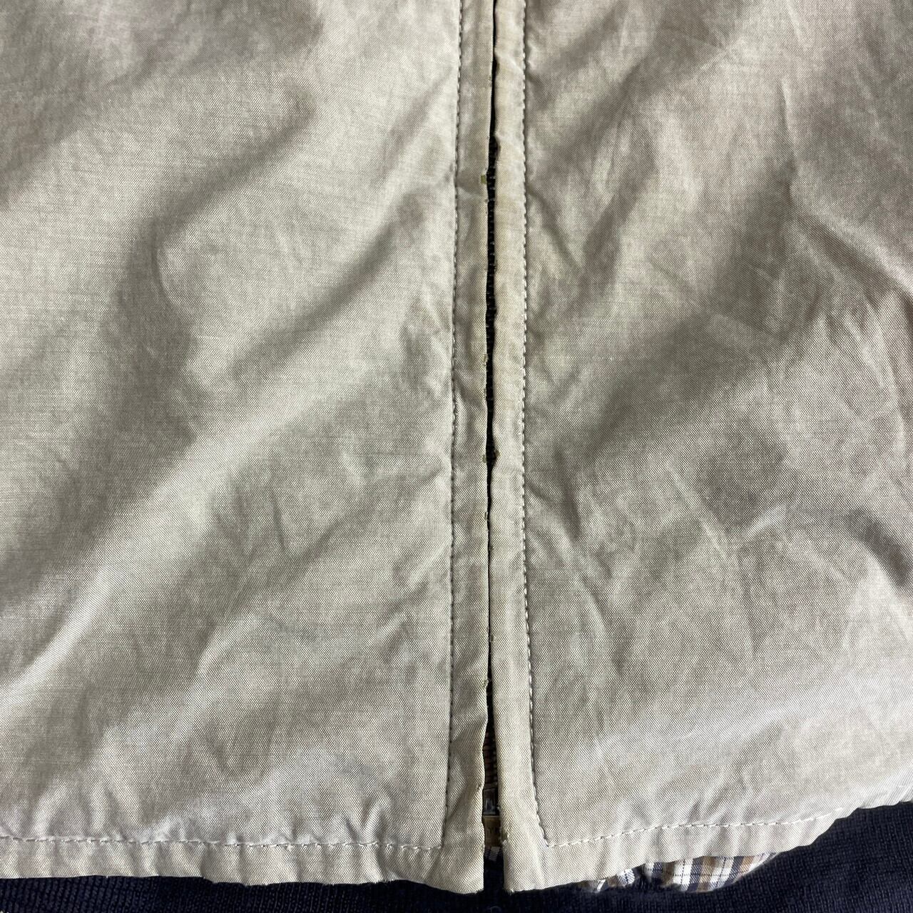 LACOSTE ラコステ チェック柄 リバーシブル ブルゾン メンズXL相当