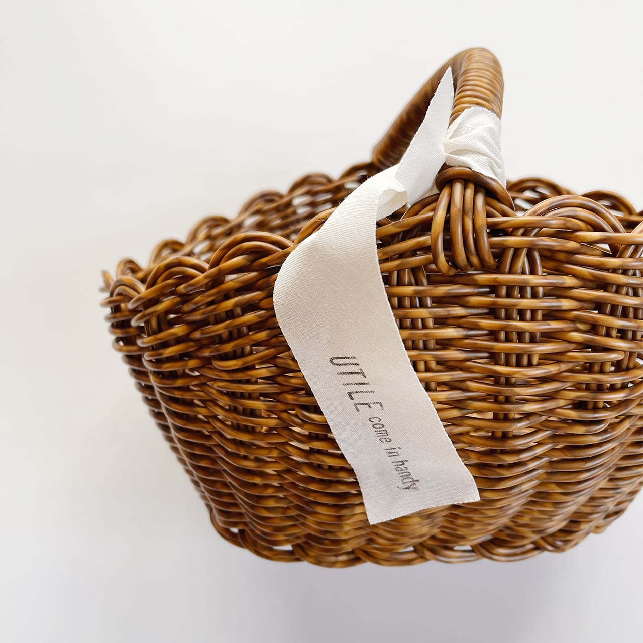 【新色追加】UTILE oval one handle basket