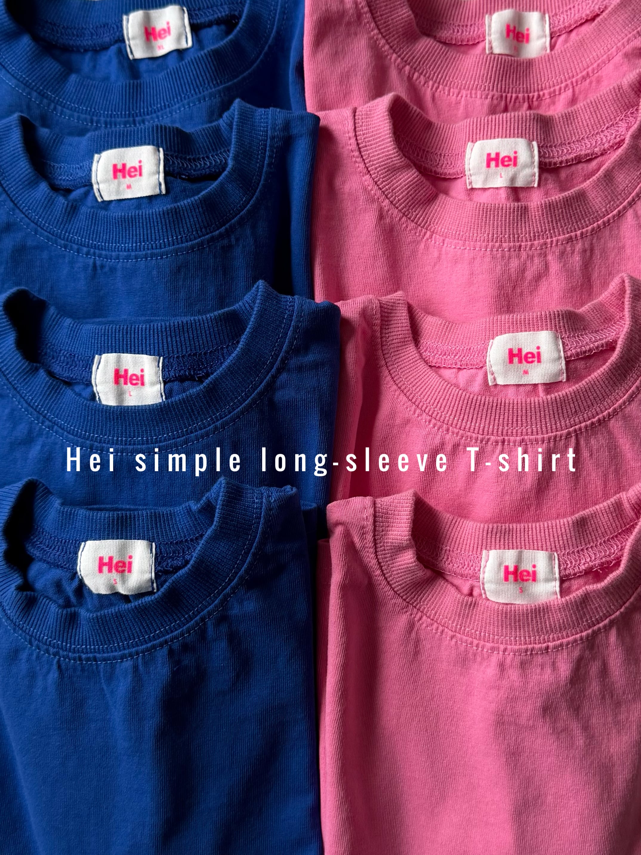 Hei シンプルロンT（100〜130cm）4344