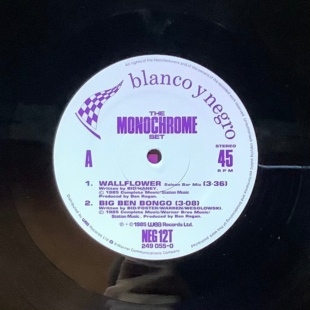 THE MONOCHROME SET / WALLFLOWER | Plastic Soul Records