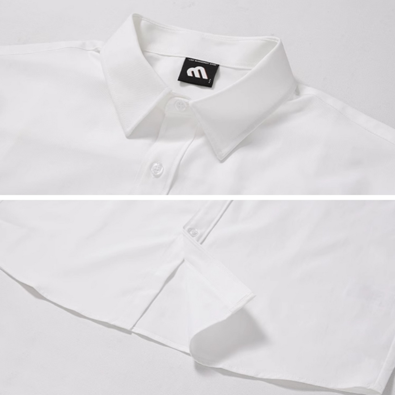 スタンダードエレガント半袖シャツ　0619