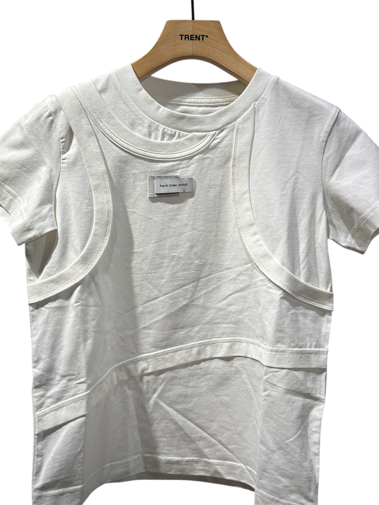 【26SS】Feng Chen Wang フェンチェンワン / DOUBLE PANEL T-SHIRT - 3