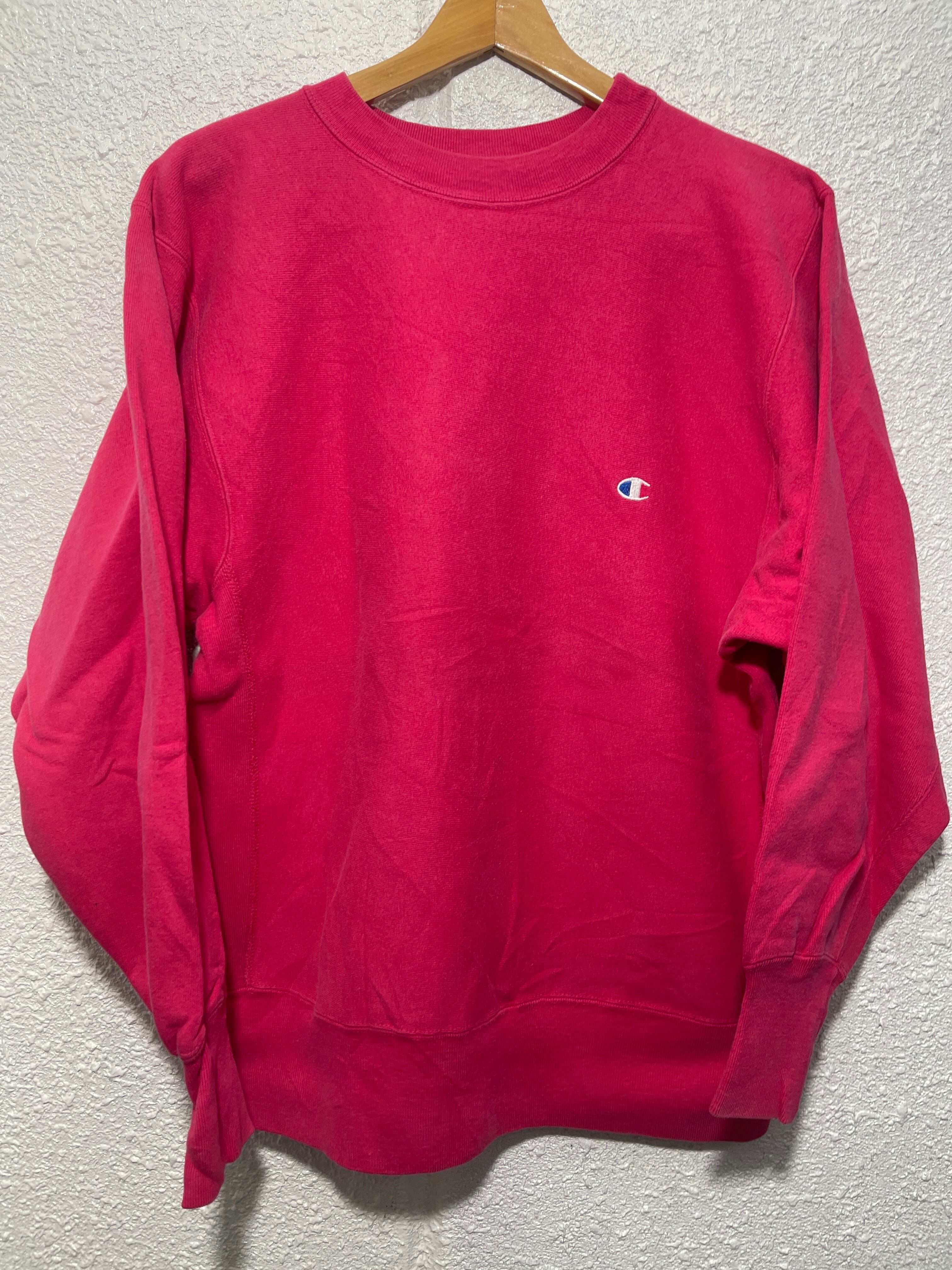 2142 L 紺 50s USA製 前V UNKNOWN SOLID SWEAT 50年代 ボロ