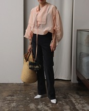 Lanvin / Sheer Blouse