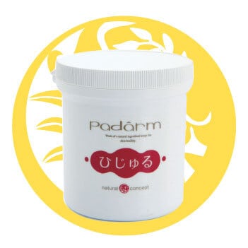 Padarm もう一度洗って 1000ml & ひじゅる 500g セット パダームひじゅる 500g〈保湿パック〉 4560177240235 paderm 沖縄産