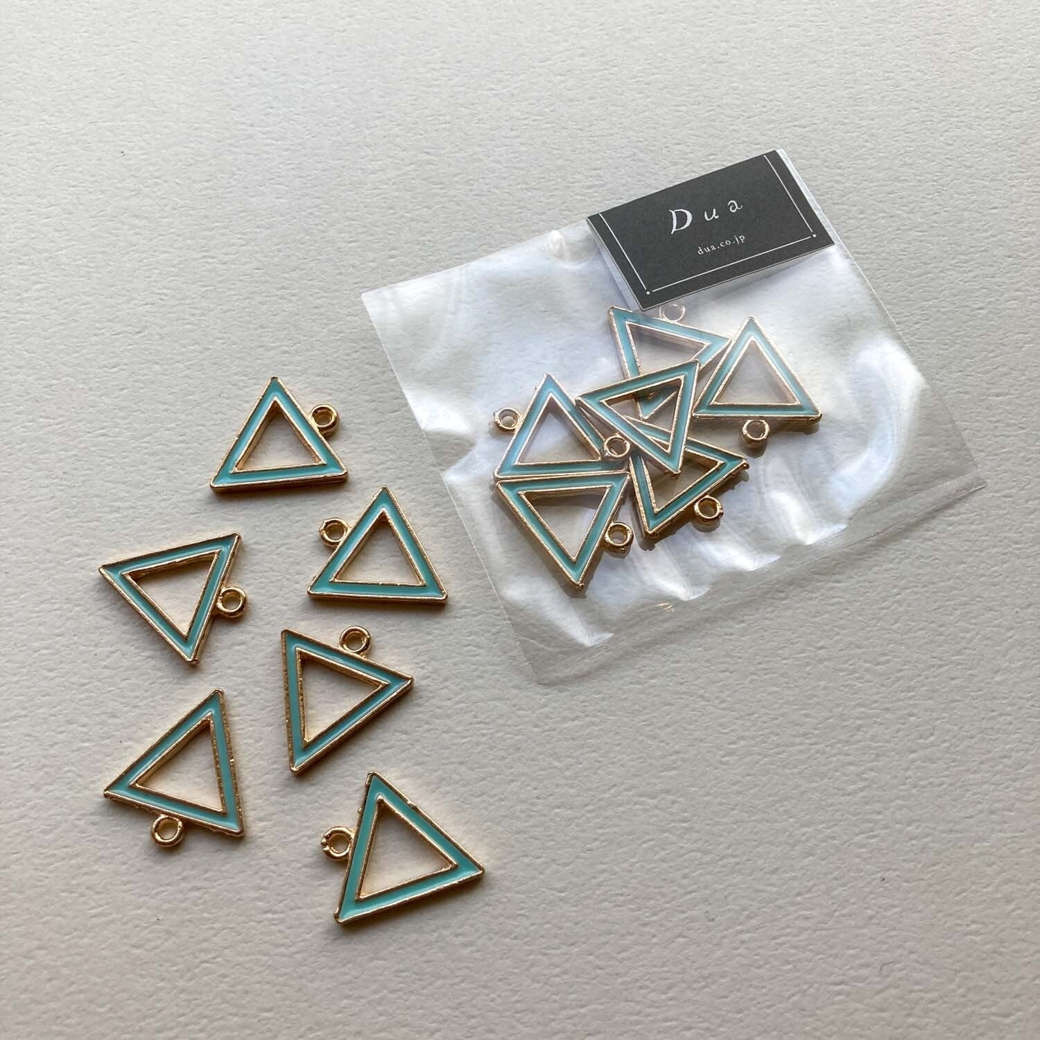 カラフル三角メタルチャームパック(6p) | Dua-アクセサリー カラフル三角メタルチャームパック(6p) | Dua-アクセサリー