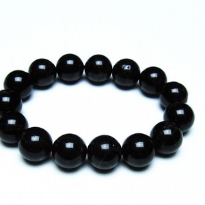 モリオン 黒水晶 ブレスレット 14mm 一点物 メール便可 [M便 1/10] 111-46343