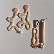 ポリマークレイピアス / イヤリング -44