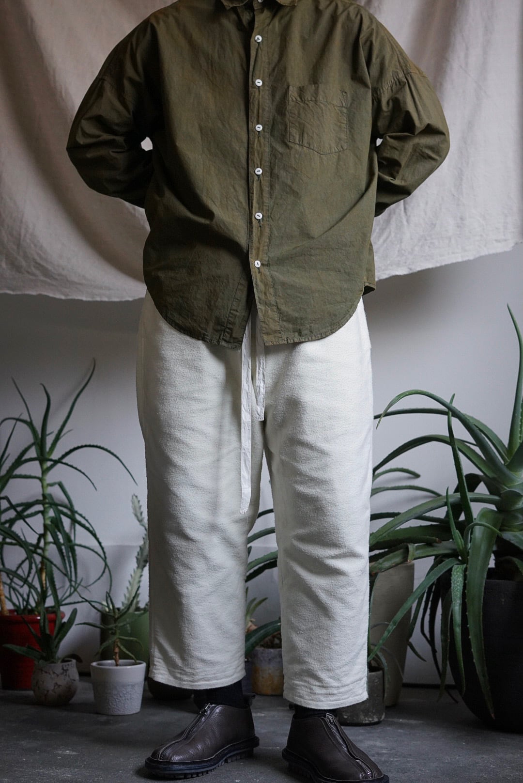 Chez VIDALENC - Moleskin Pants | Brownie