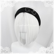 ♡【全3色】Angel core 天使の羽 フェルトカチューシャ black ♡