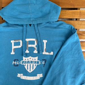 POLO JEANS CO LOGO PARKA LIGHT BLUE XL