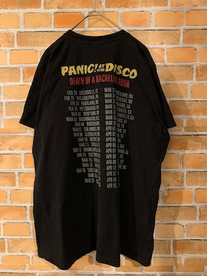 【TULTEX】Panic! at the Disco バンドTシャツ L 黒 スカル