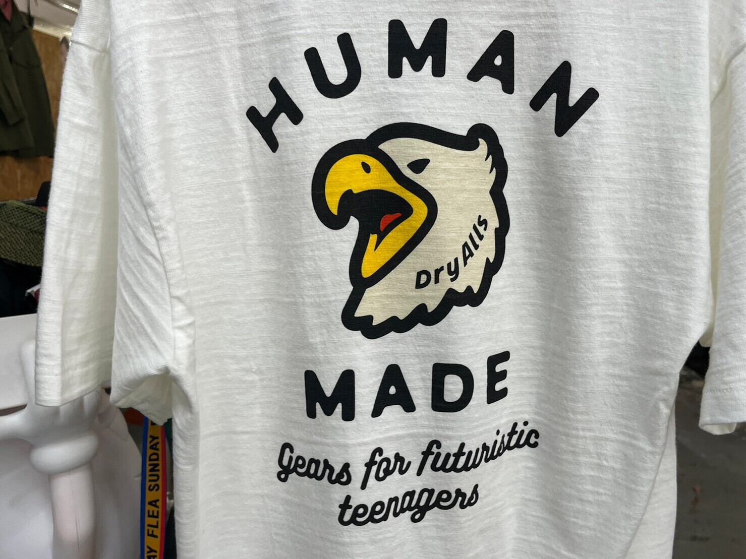 HUMAN MADE EAGLE #1 POCKET TEE WHITE XL 81334 | BRAND BUYERS OSAKA