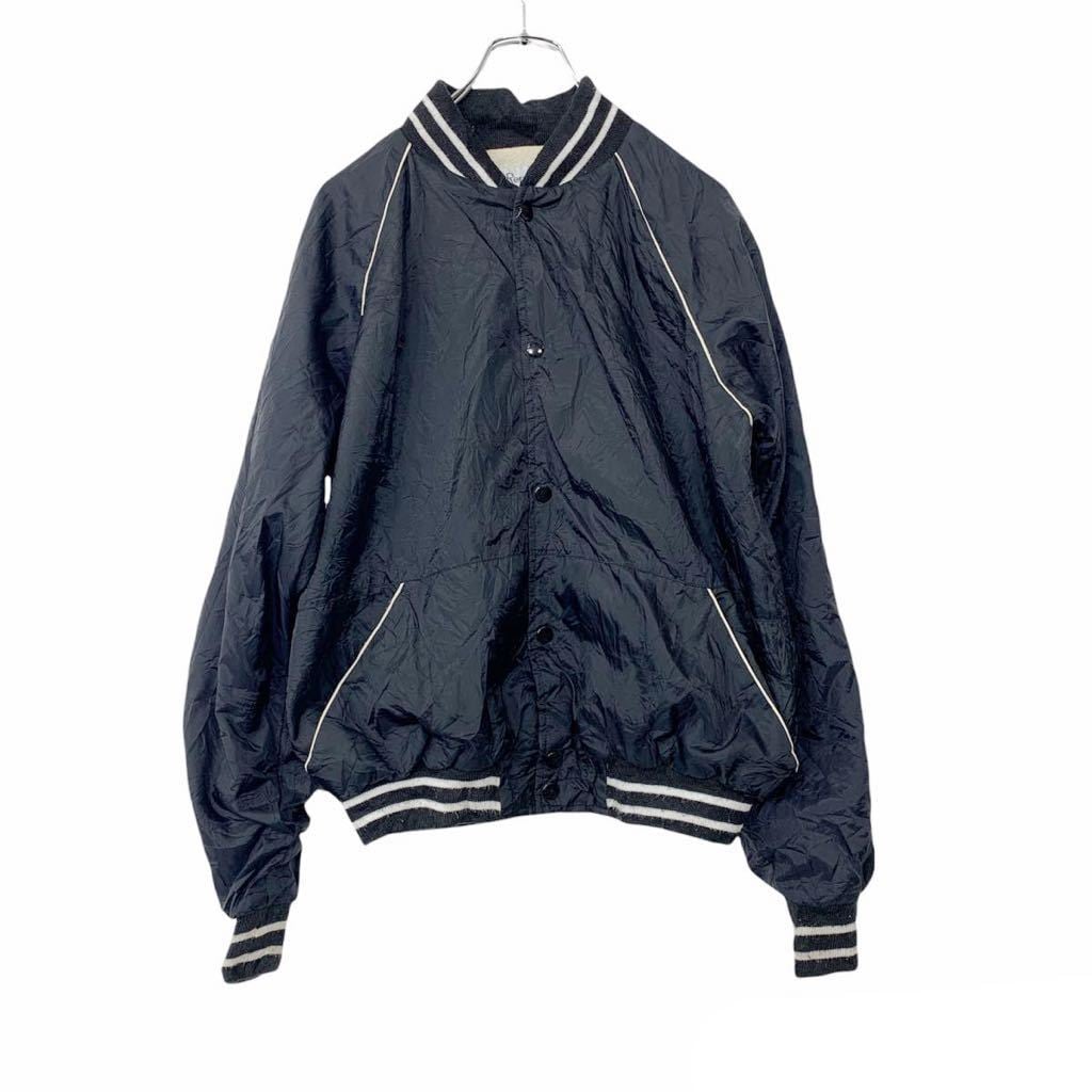 Repage ナイロンスタジャン Mサイズ スタジアムジャンパー ブラック