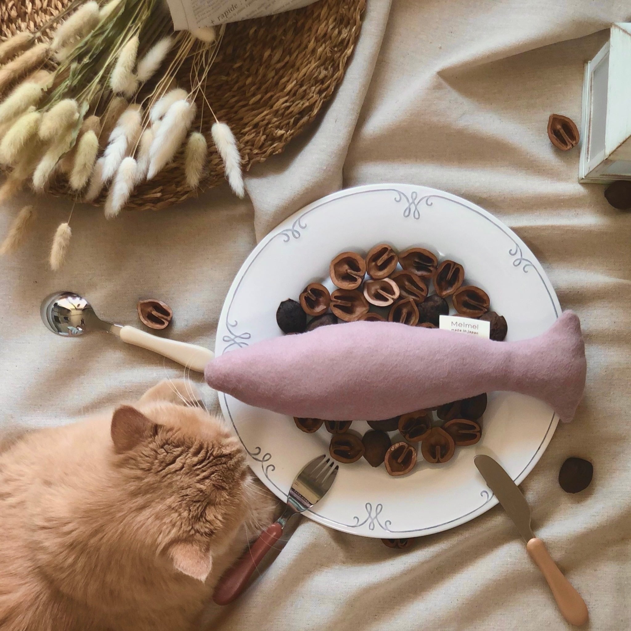 猫用ぬいぐるみサカナ | 猫用品専門店melmel