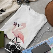 T-shirt -フラミンメイク 4107