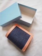 〈Deadstock〉1990’s USA DOONEY & BOURKE Denim Lether Wallet