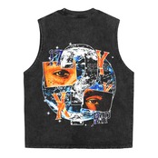 VINTAGE ストリート XXX Tentacion Tシャツ T933