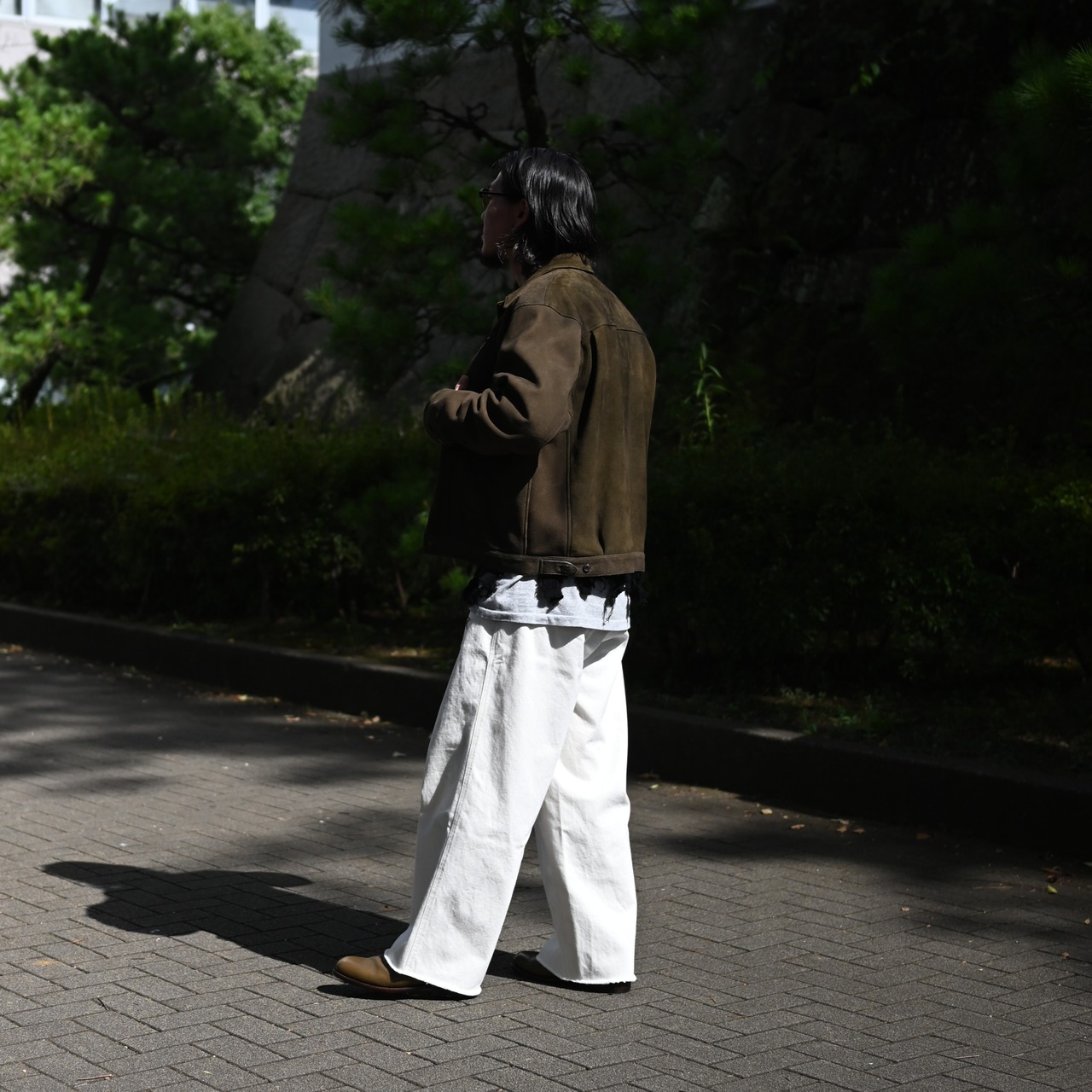OLD JOE(オールドジョー)PATINA DEER-SKIN JEAN JACKET (SUEDE)