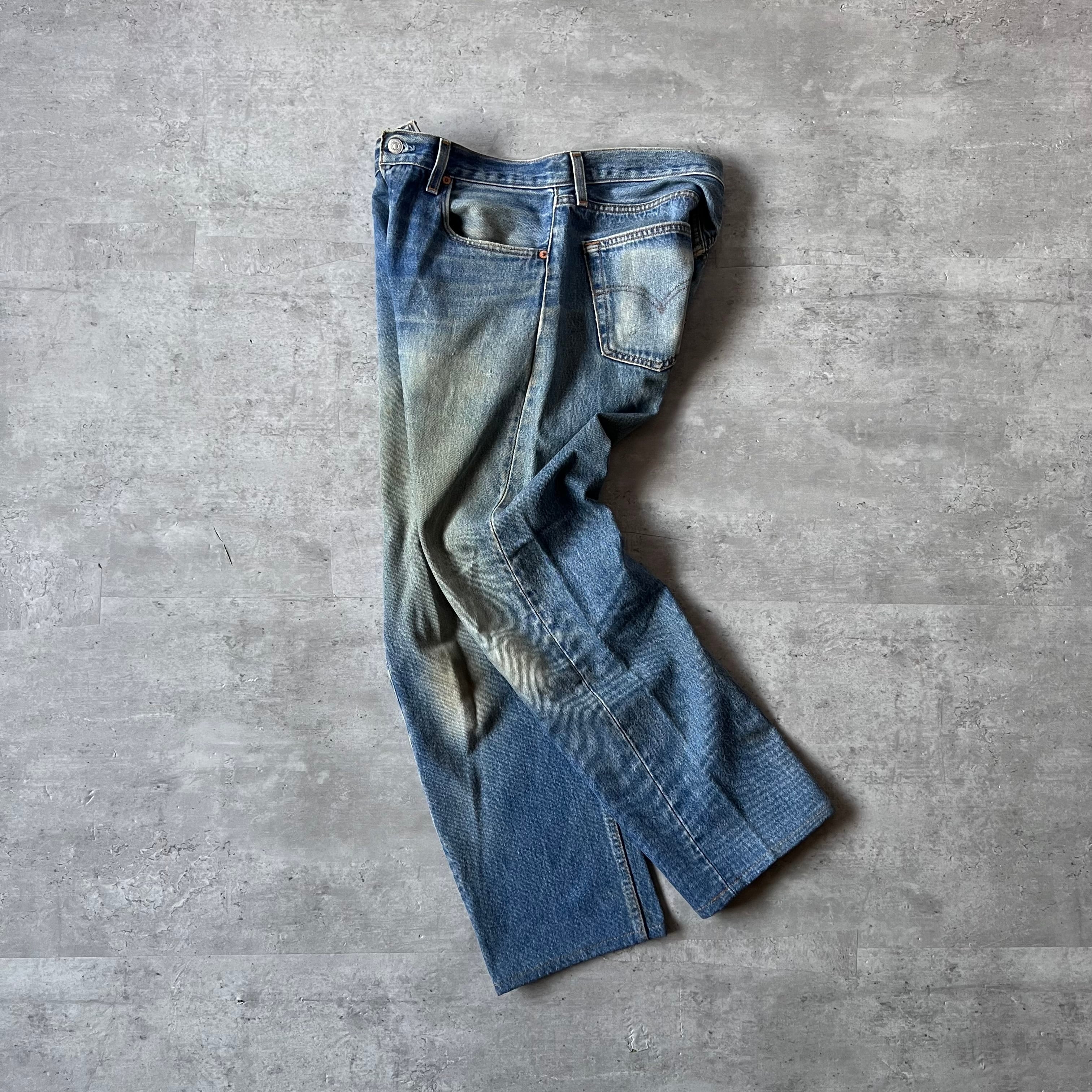 90s “Levis 501” W33 denim pants made in usa 90年代 リーバイス501 