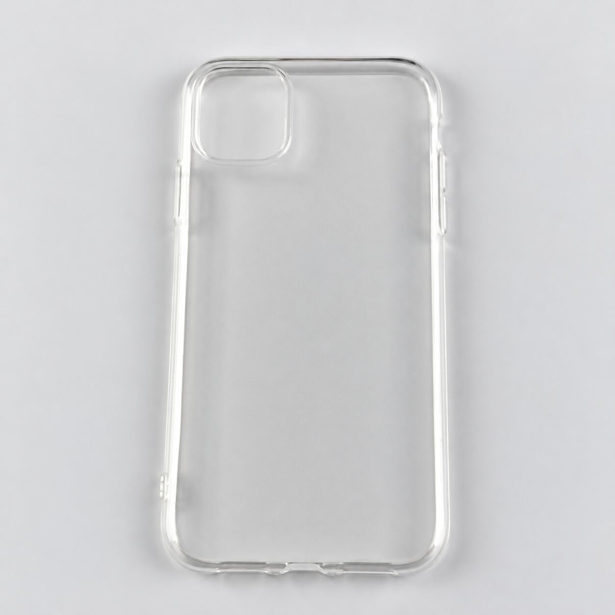 iPhone 11 TPU ソフトケース 透明 カバー クリア 薄型 マイクロドット にじみ防止 6.1インチ