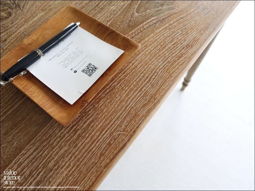 チーク無垢材 ヴィンテージテーブルAnq07 ダイニングテーブル