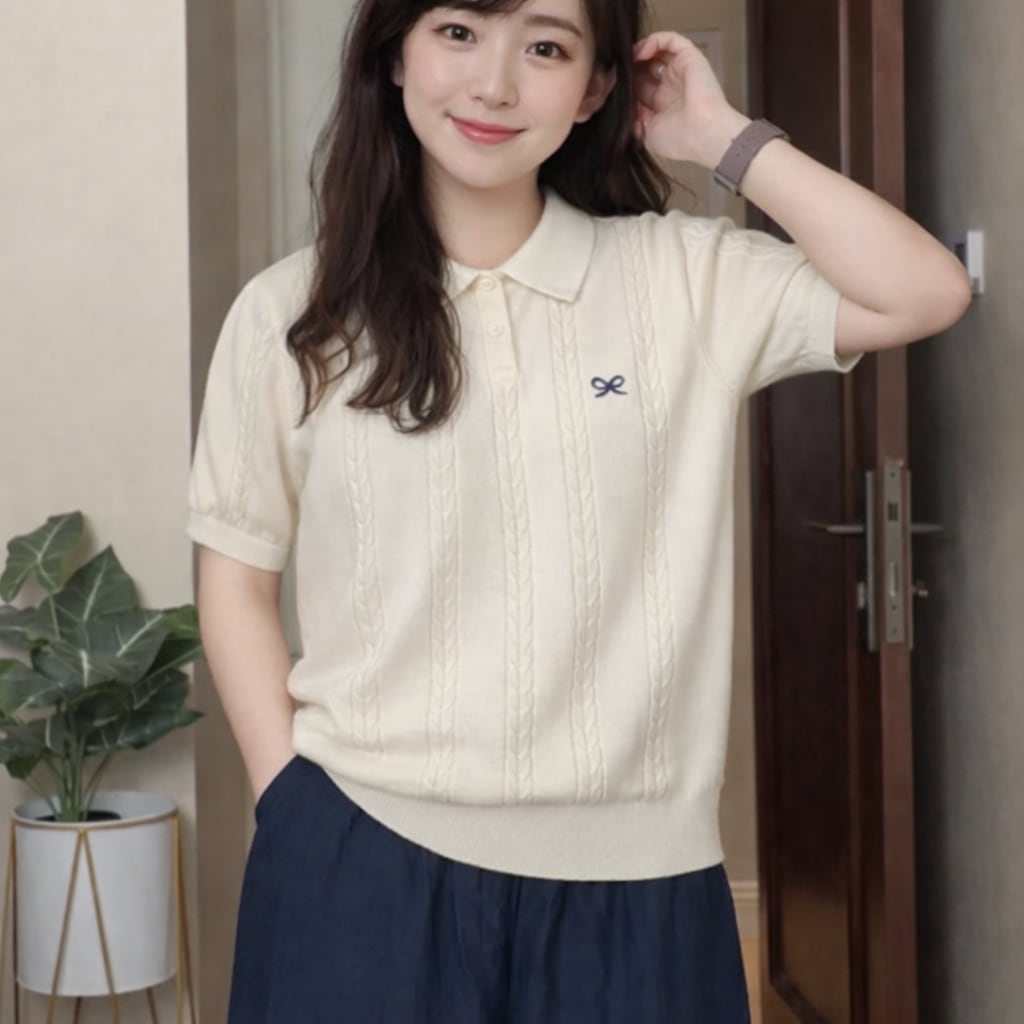 【2026年春夏】シンプル♡着回しやすい韓国風♡大人ポロシャツ