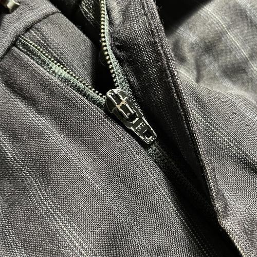 00s old GUCCI slacks black stripe 詳細写真6