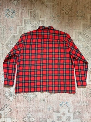 80~90s / USA製 / AMERICAN EDITION / print flannel / REMAKE