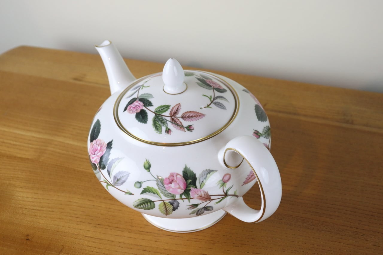 ウェッジウッド ハザウェイローズ ポット ヴィンテージ WEDGWOOD バラ