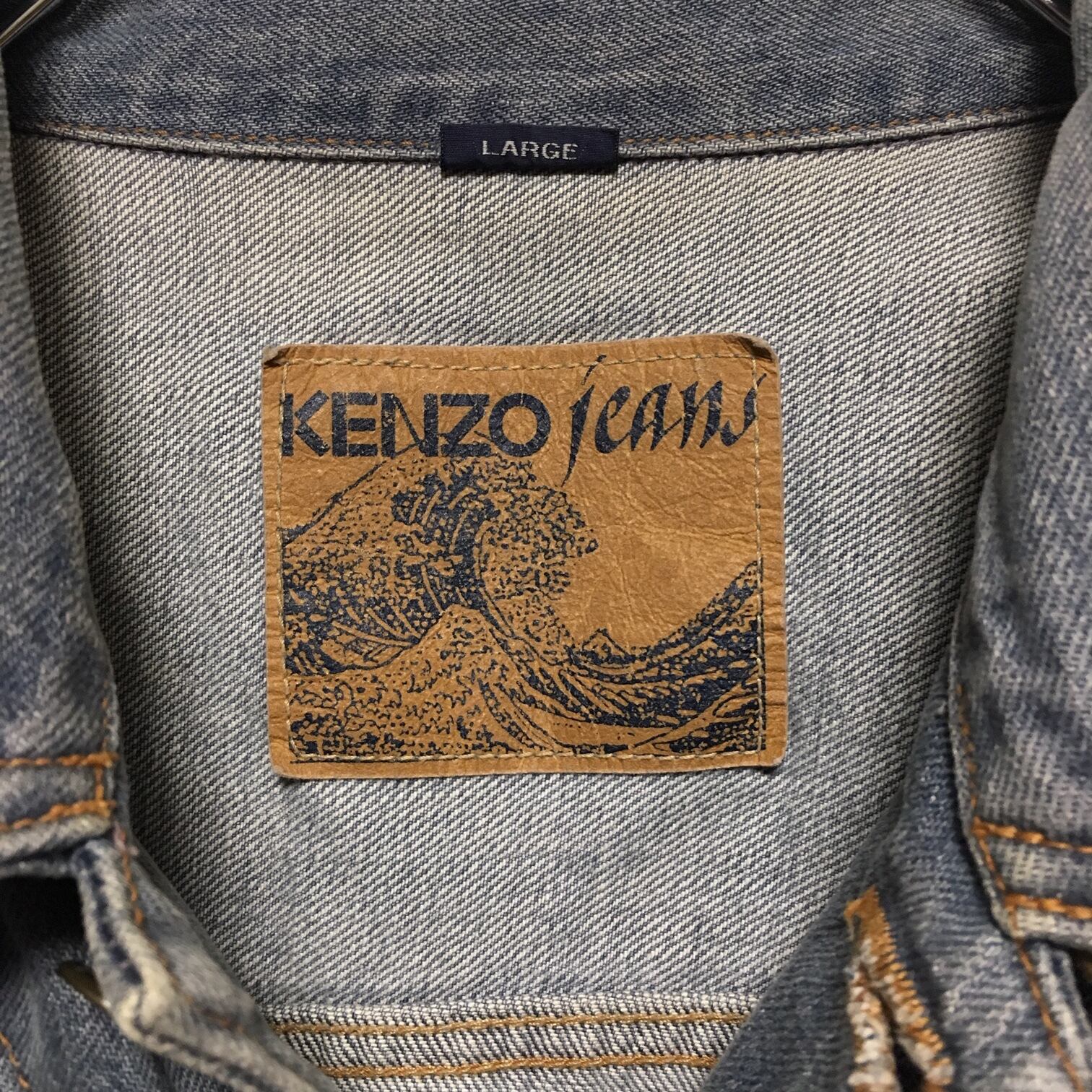 KENZO / KENZO JEANS 90s denim jacket / ケンゾー デニムジャケット G 