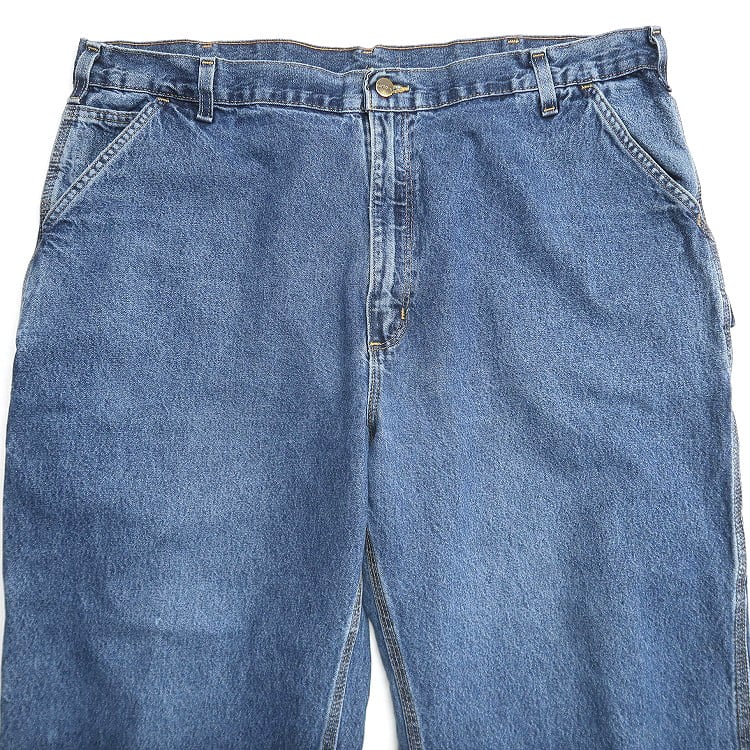 古着 カーハート Carhartt ワーク デニム ペインターパンツ 表記