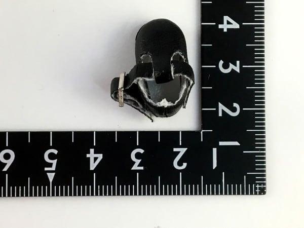 ドール靴 1/6 オビツ11 バックルシューズ SBB002BLK MW - 画像3