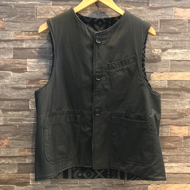 ENGINEERED GARMENTS REVERSIBLE OVER VEST