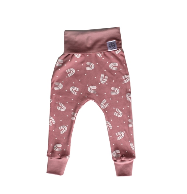 【即納】harem pants (pink rainbow) ハーレムパンツ (ピンクレインボー)