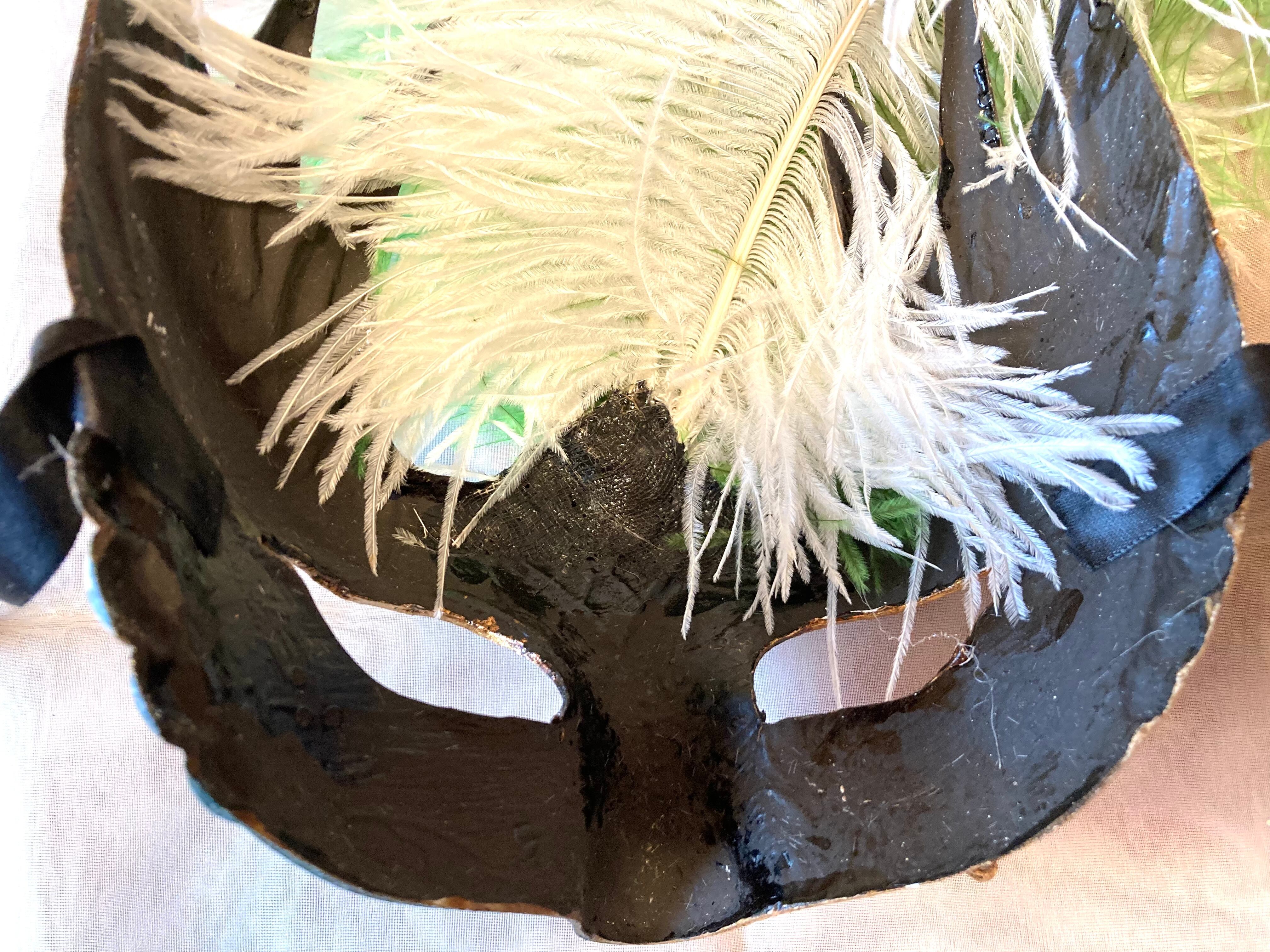 マスケラ】羽付き | ヴェネチアンアクセサリーと雑貨の店 Bene