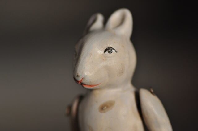 最終出品　アンティーク　ビスクドール　うさぎ ウサギのビスクドール | landschapboek