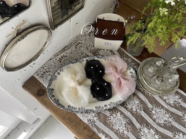 ※お洋服と同梱限定※【1/27〆予約】<OREN>  Marianne pearl hairband